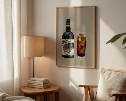 Kraken & Rum Coke Print