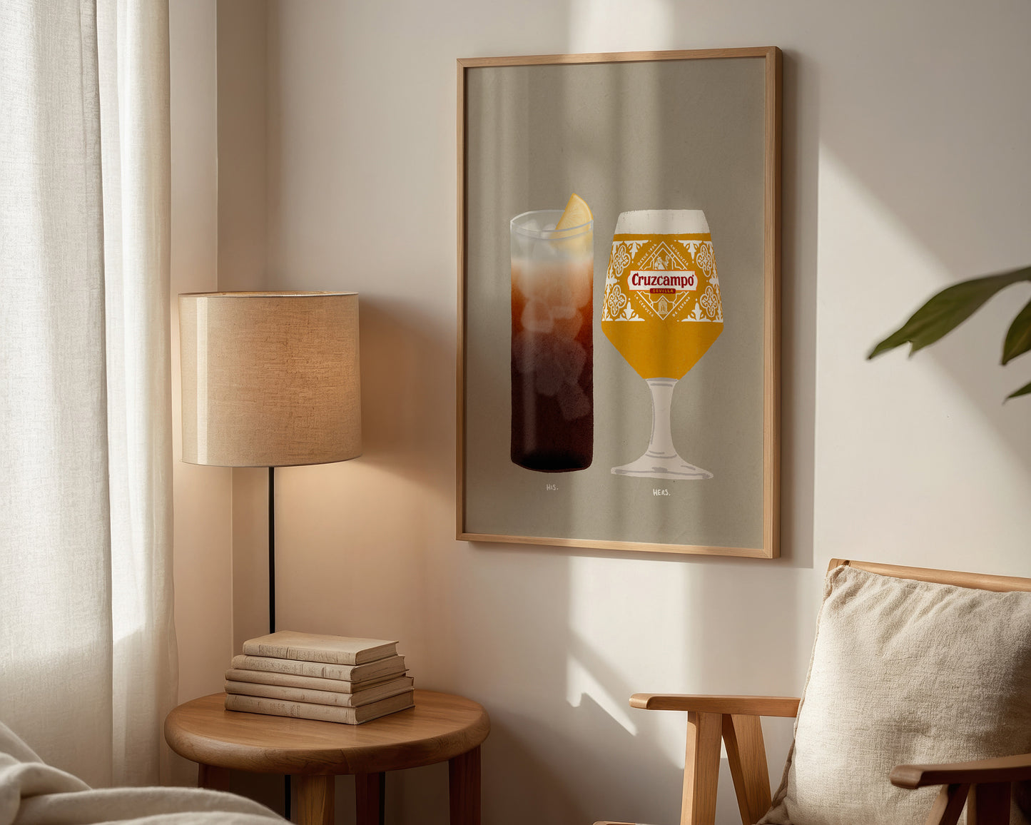 Long Island Iced Tea & Cruzcampo Print