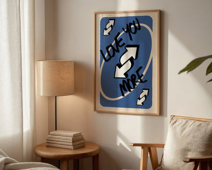 Love You More Blue Print