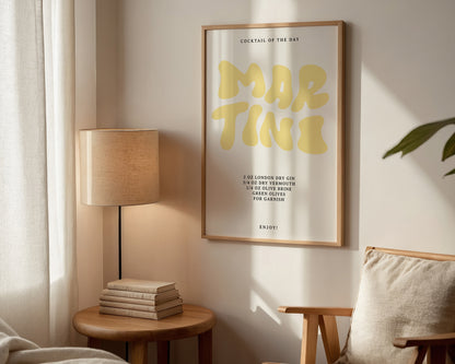 Martini Recipe Print