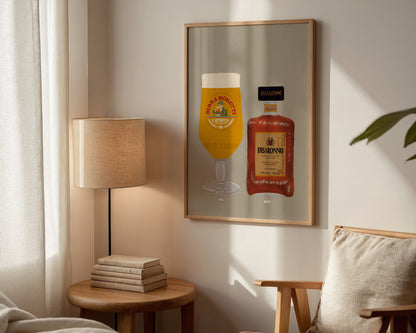 Moretti & Disaronno Print