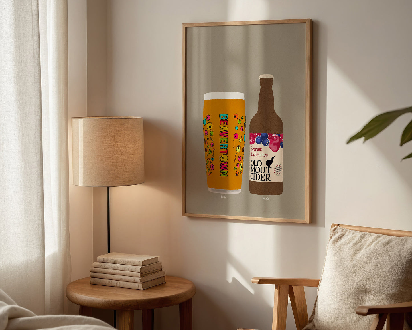 Neck Oil & Old Mout Berries & Cherries Print