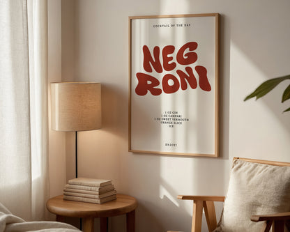 Negroni Recipe Print