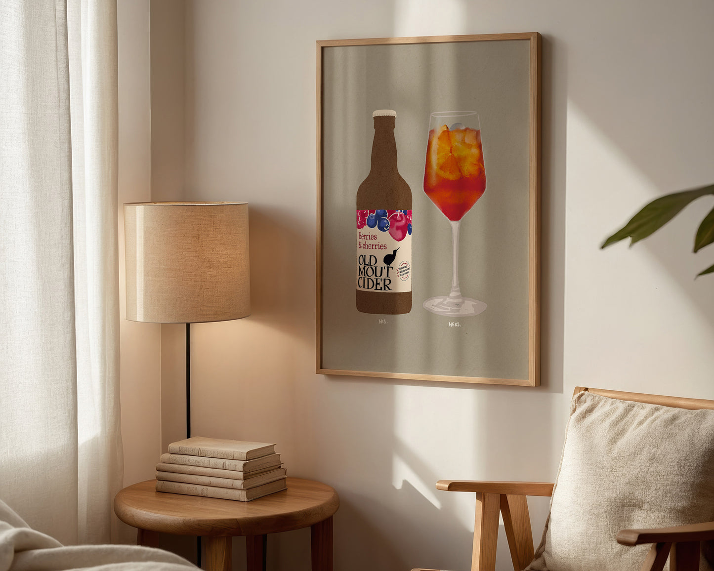 Old Mout Berries & Cherries & Aperol Spritz Print