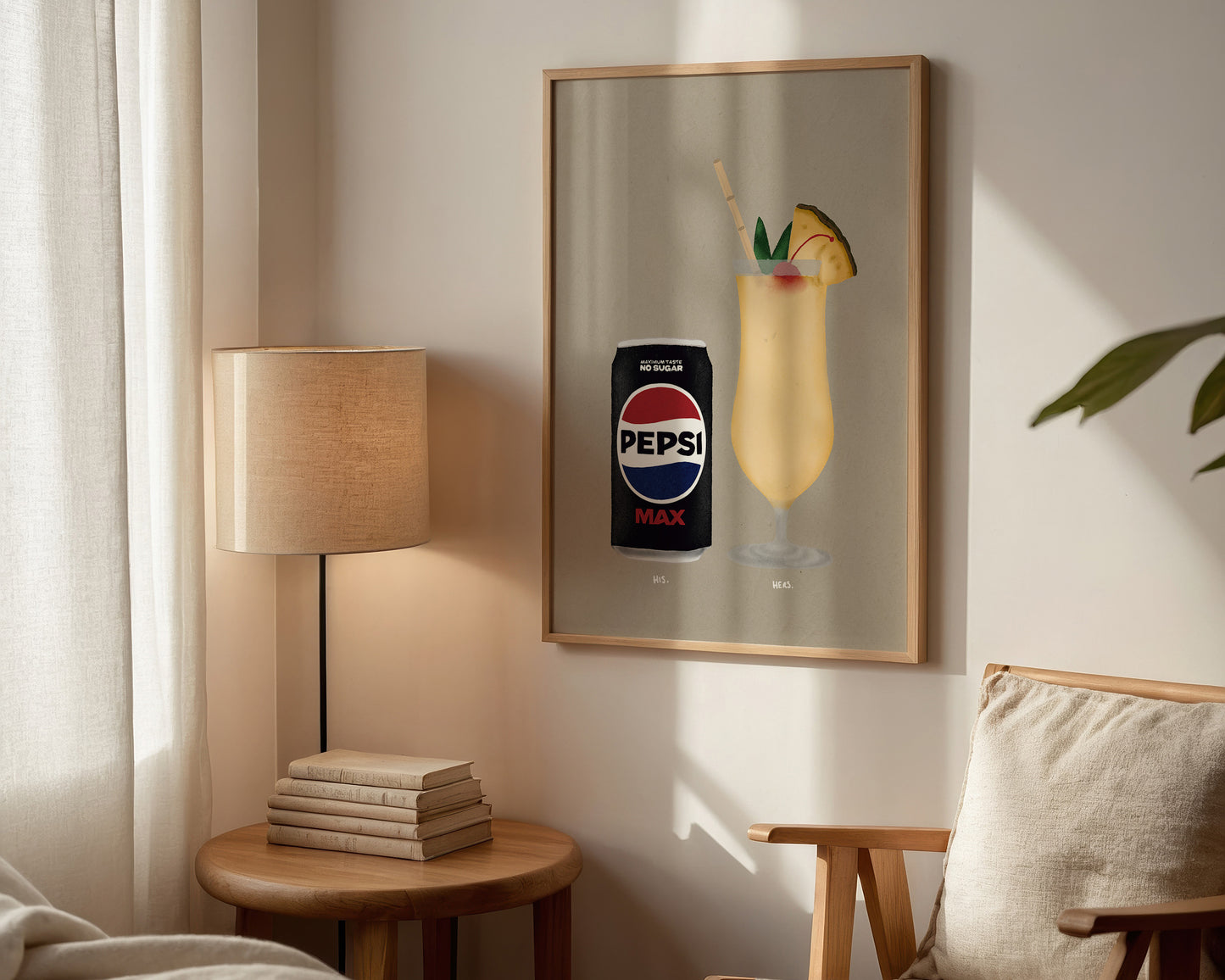 Pepsi Max & Pina Colada Print