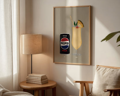 Pepsi Max & Pina Colada Print