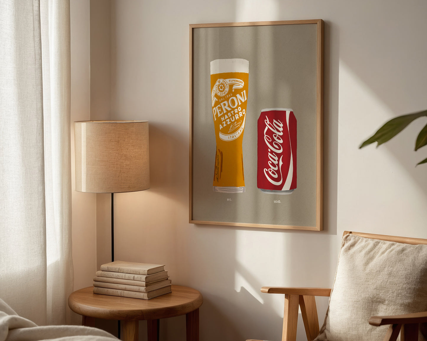 Peroni & Coke Print