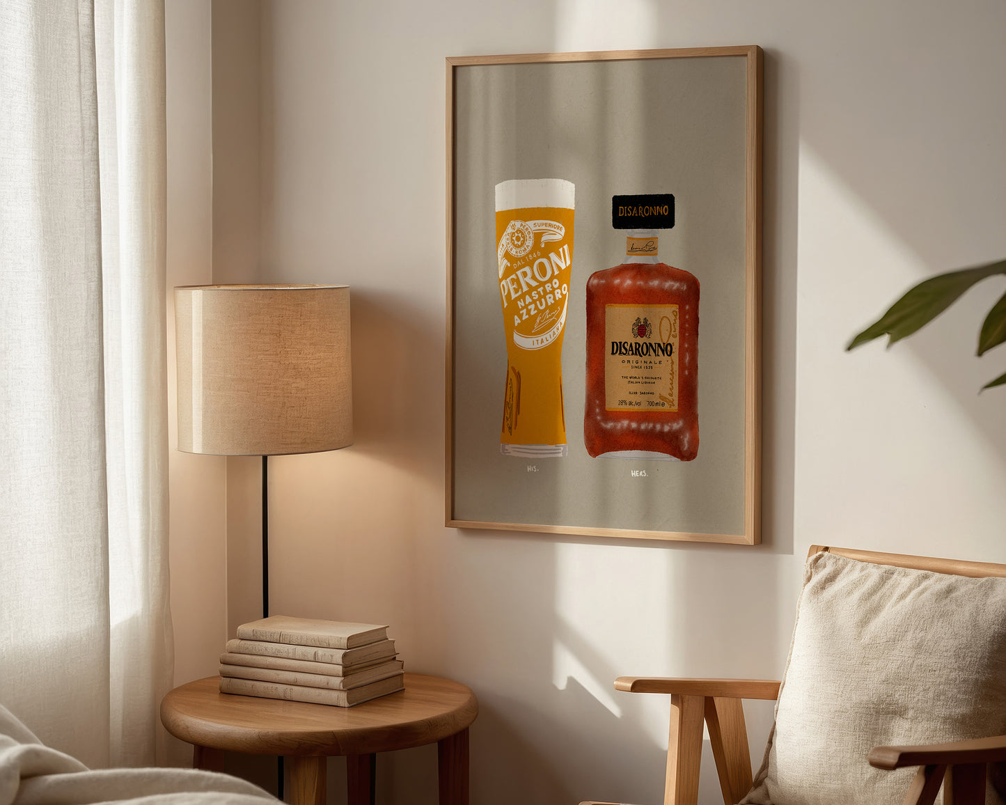 Peroni & Disaronno Print