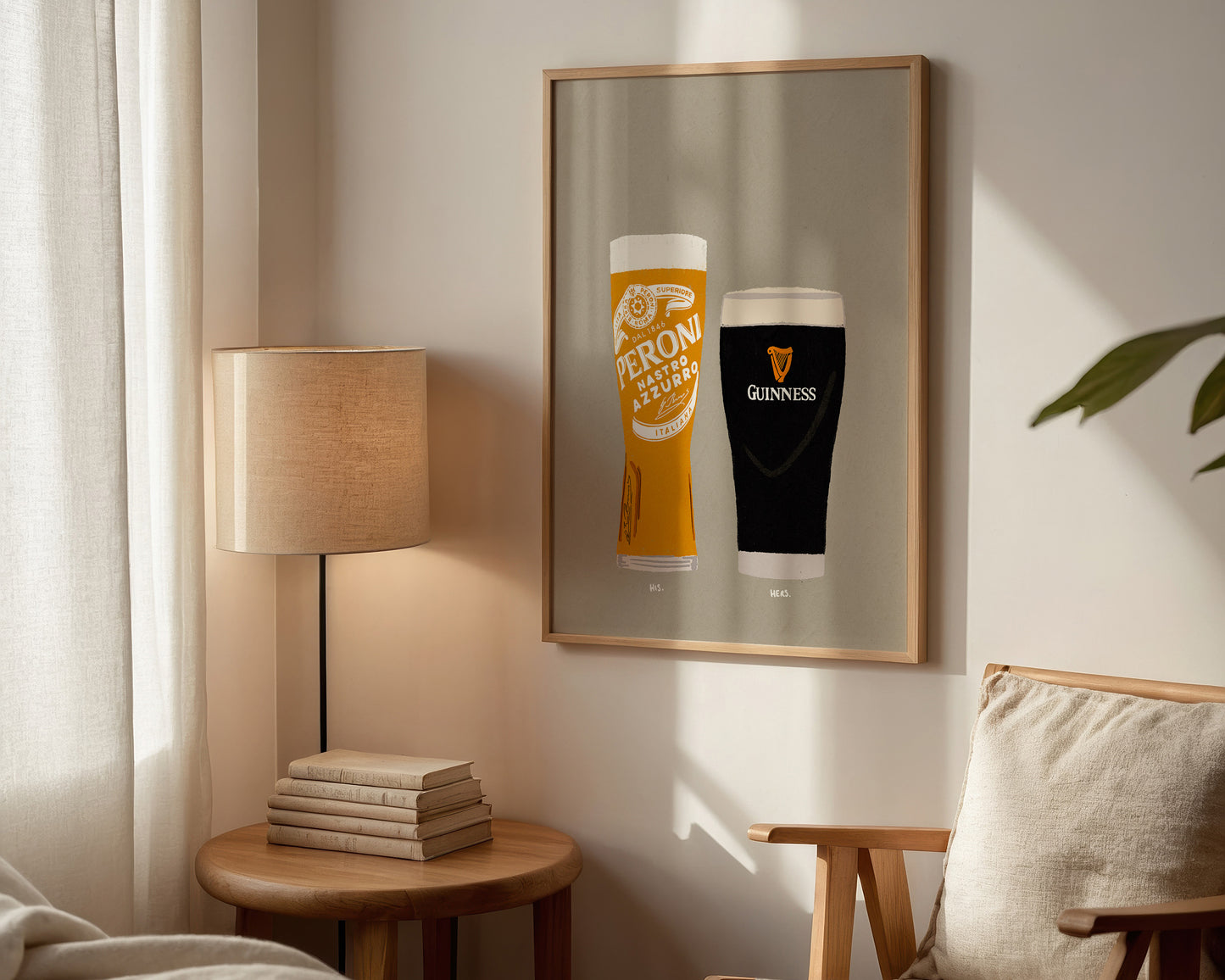 Peroni & Guinness Print