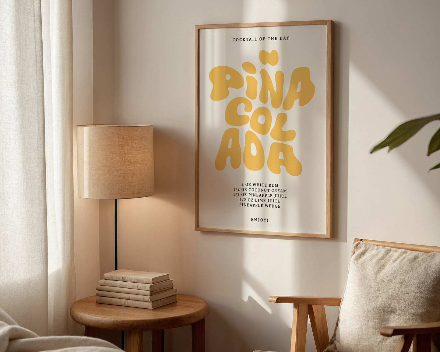 Pina Colada Recipe Print