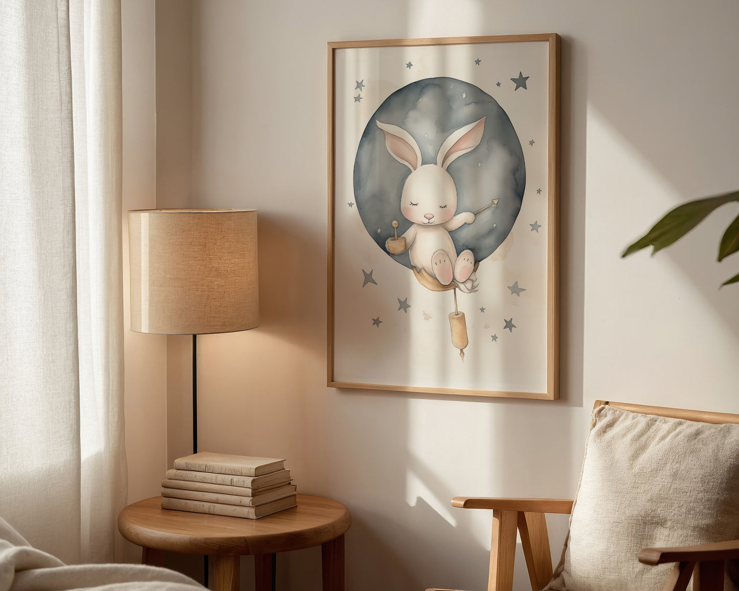 Pink Bunny Print