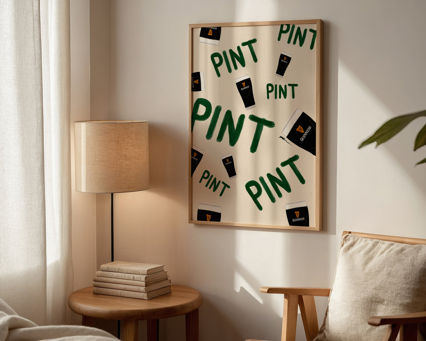Pints Of Guinness Print