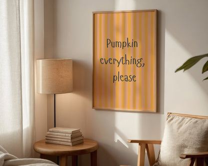Pumpkin Everything Print
