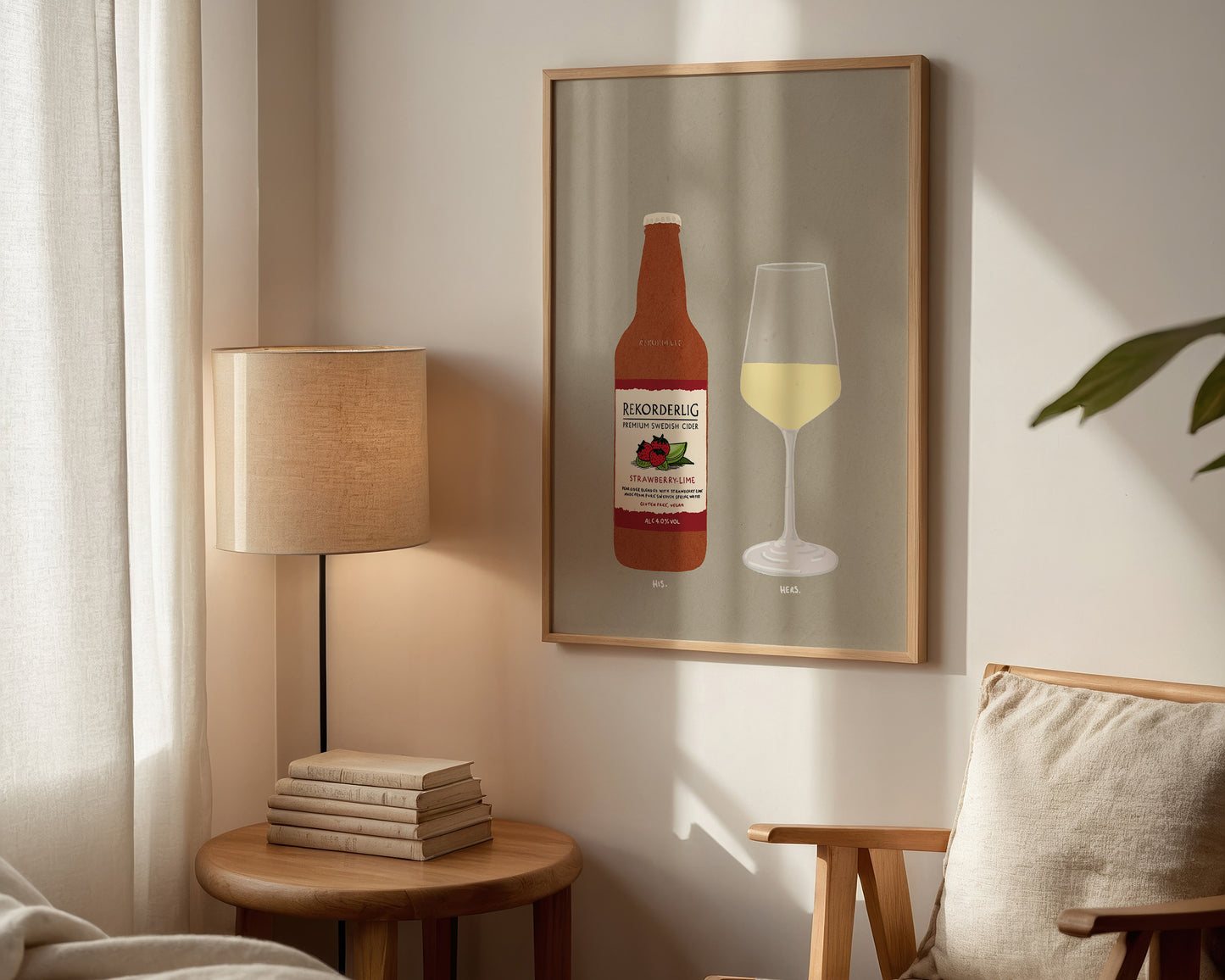 Rekorderlig Strawberry Lime & White Wine Print