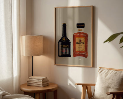 Remy XO & Disaronno Print