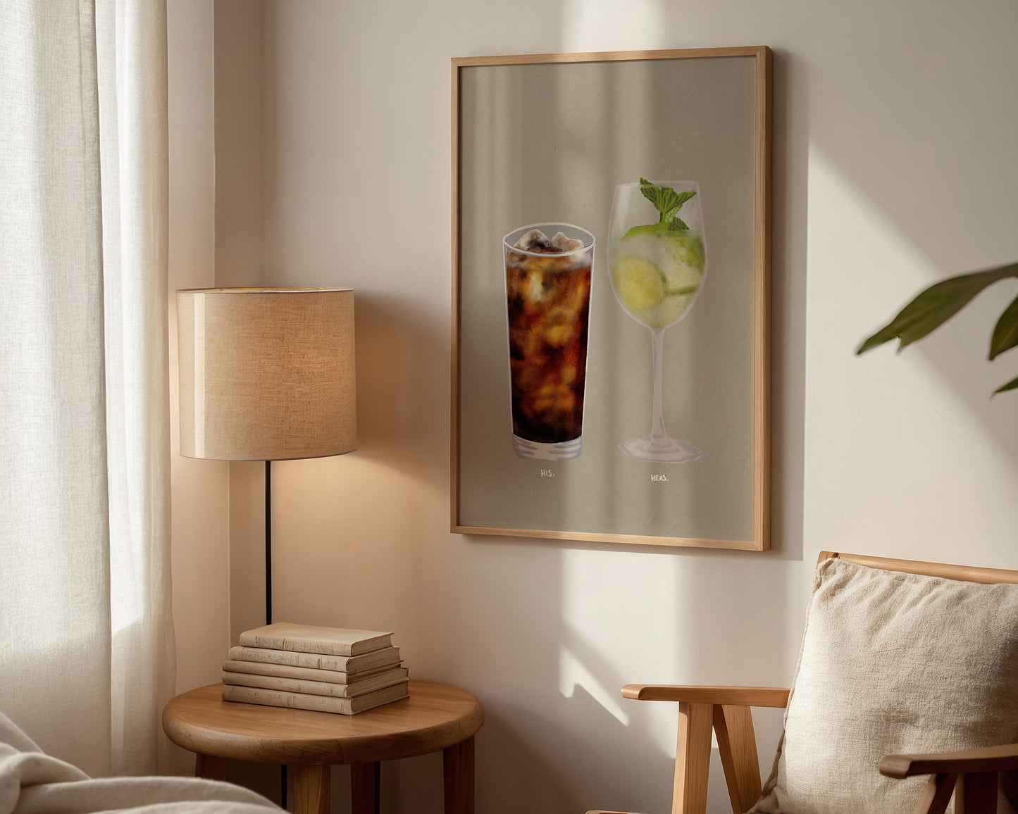 Rum Coke & Hugo Spritz Print