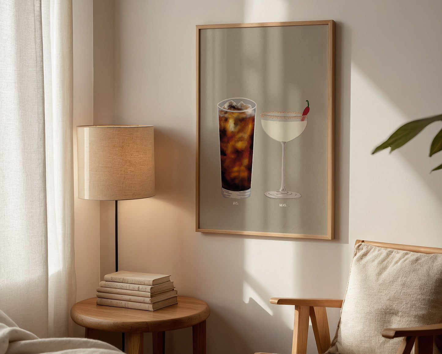 Rum Coke & Spicy Margarita Print