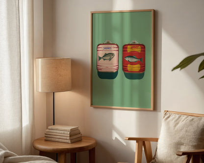 Sardines & Anchovies Art Wall Art Print
