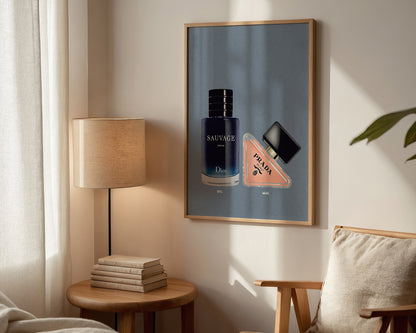 Sauvage & Prada Milano Art Print
