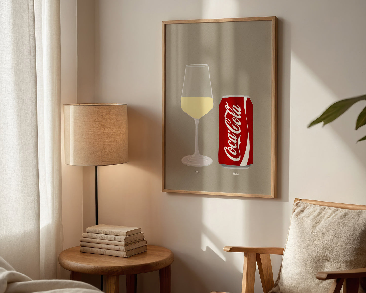 White Wine & Coke Print