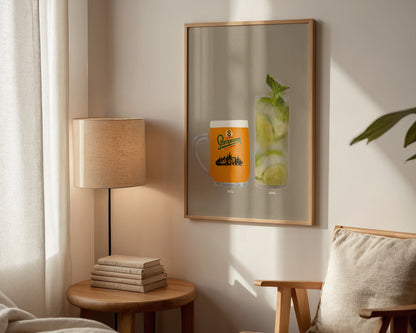 Staropramen & Mojito Print