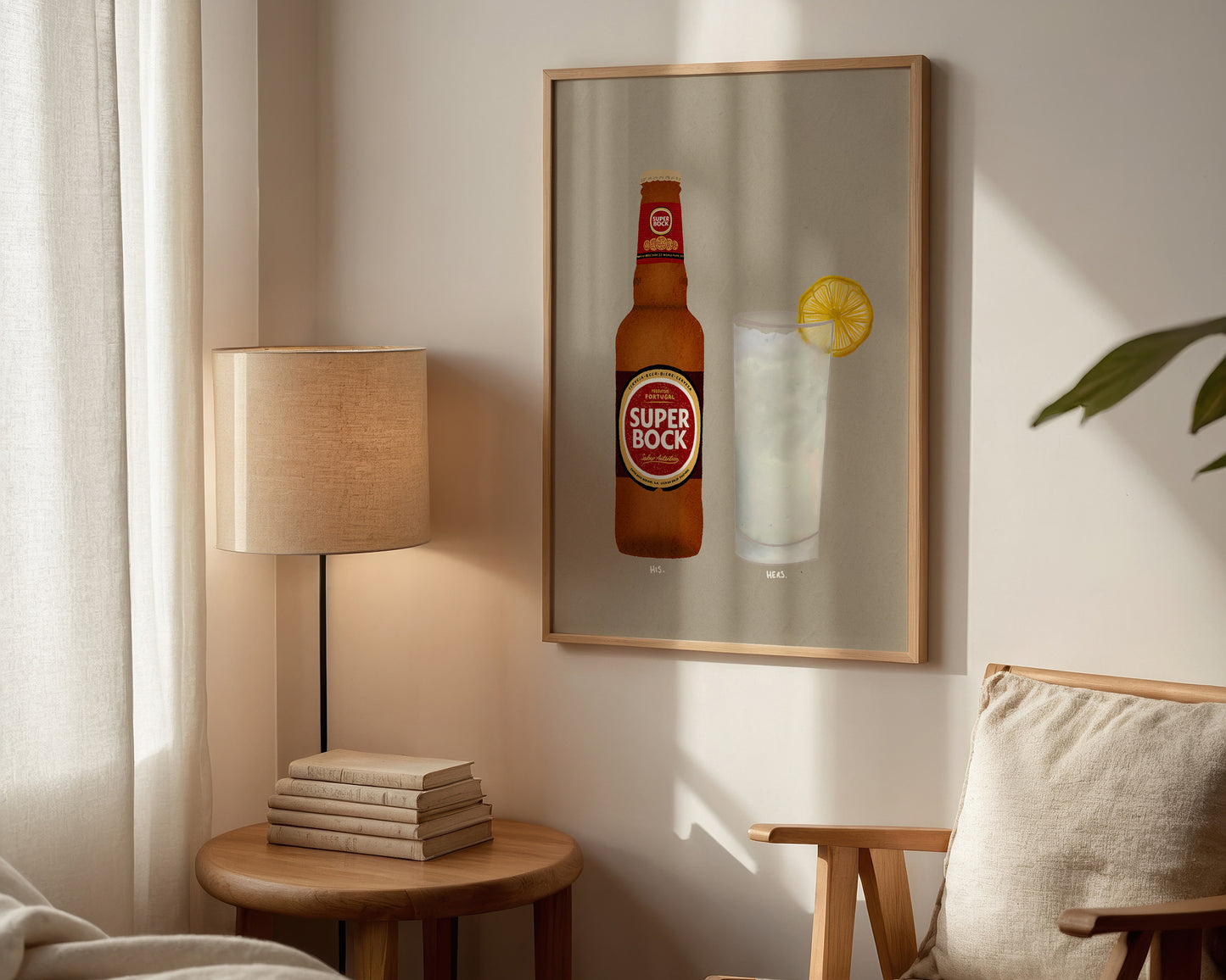 Super Bock & Vodka Lemonade Print