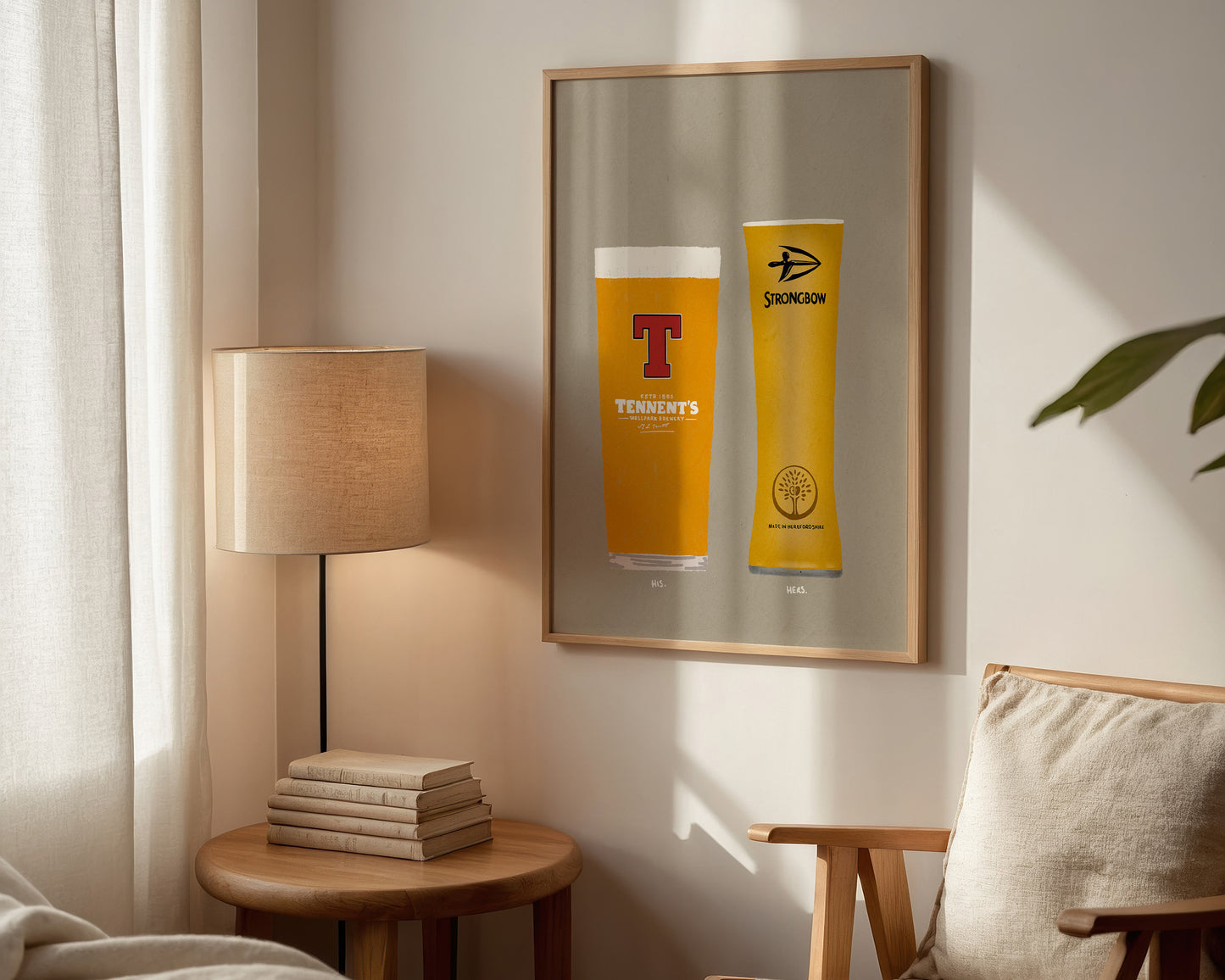 Tennent's & Strongbow Print