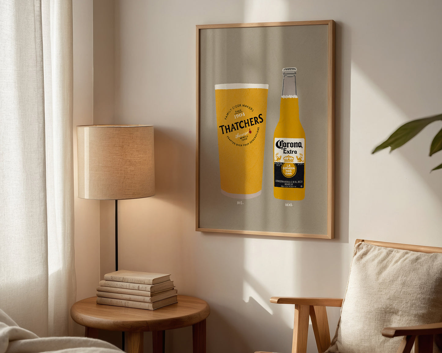 Thatchers & Corona Print