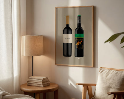 The Guvnor & Yellowtail Malbec Print