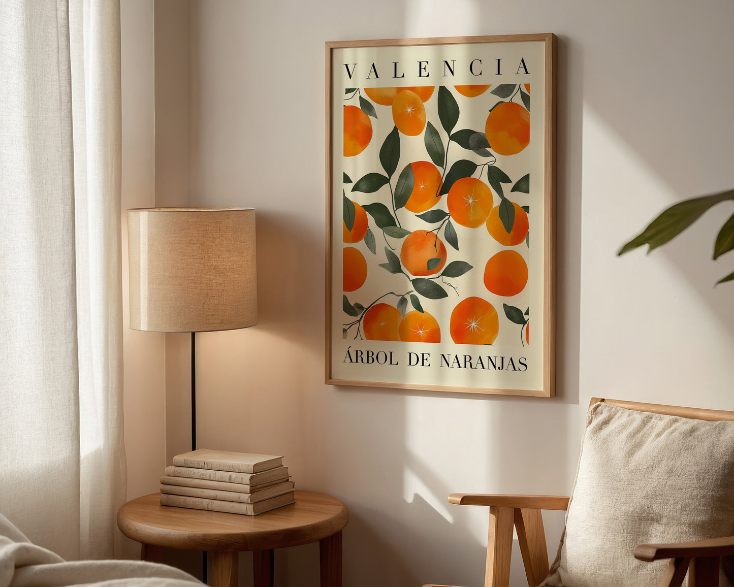 Valencia Oranges Print