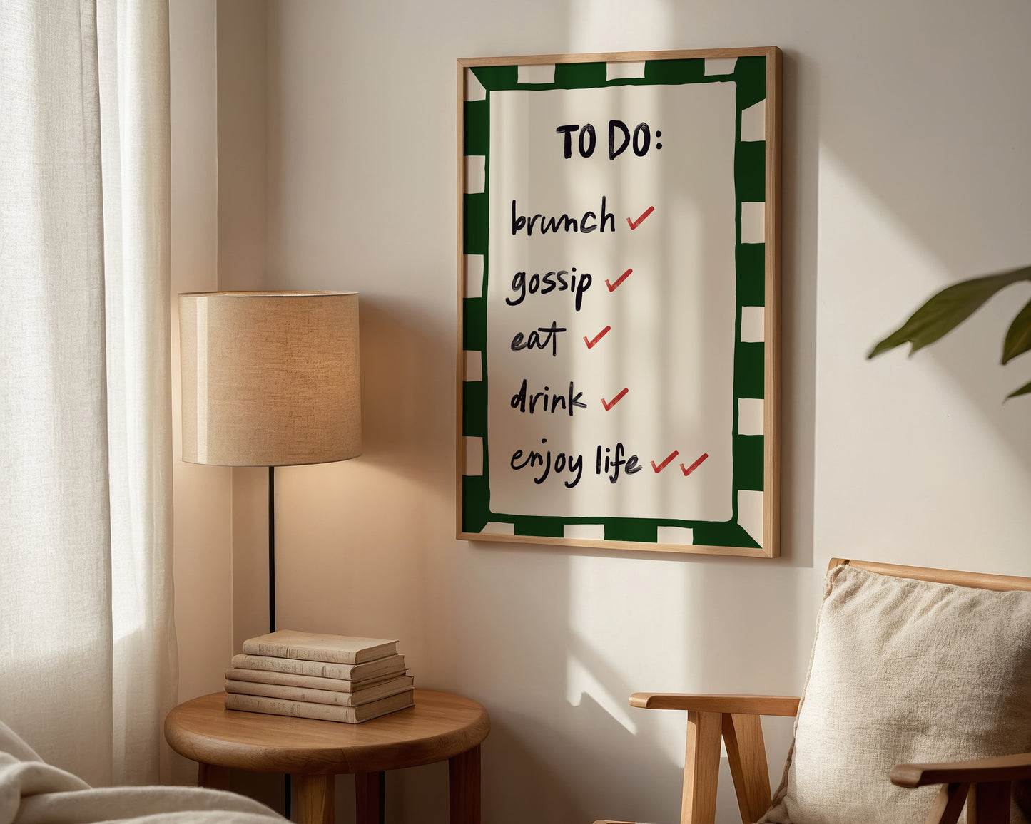 To Do List Wall Art Print