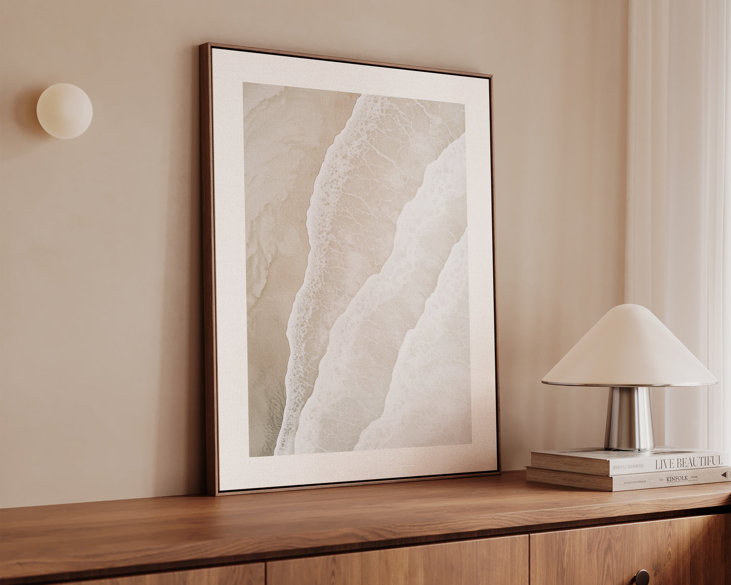 Neutral Waves No. 1 Canvas