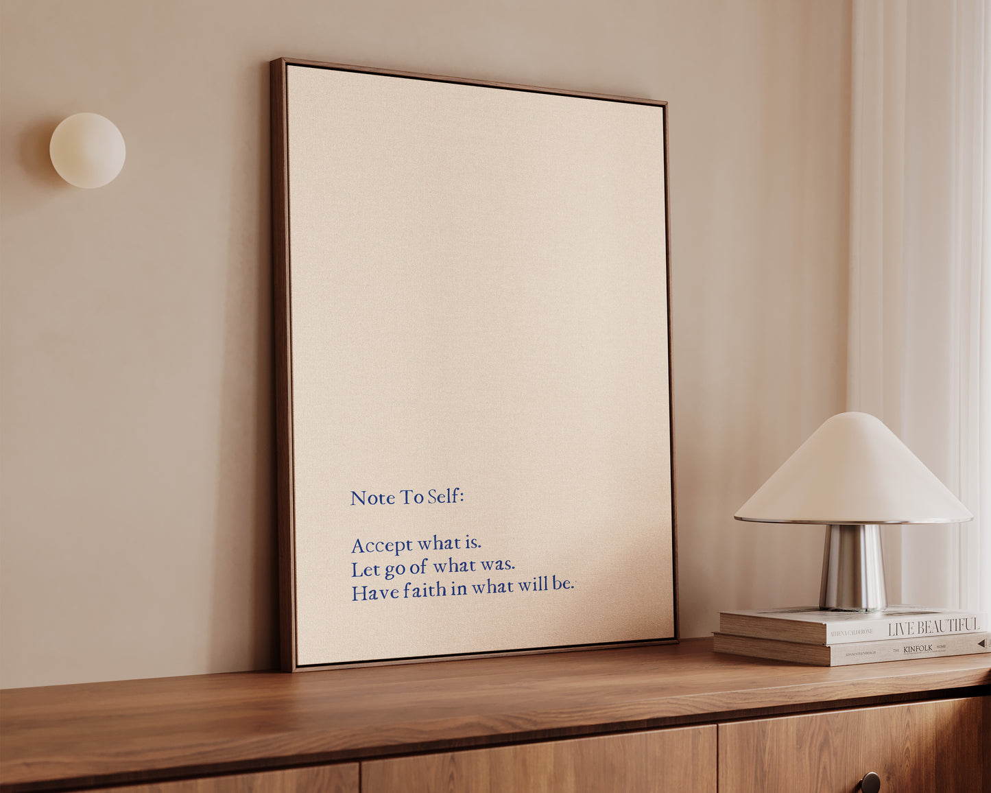 Note To Self Canvas