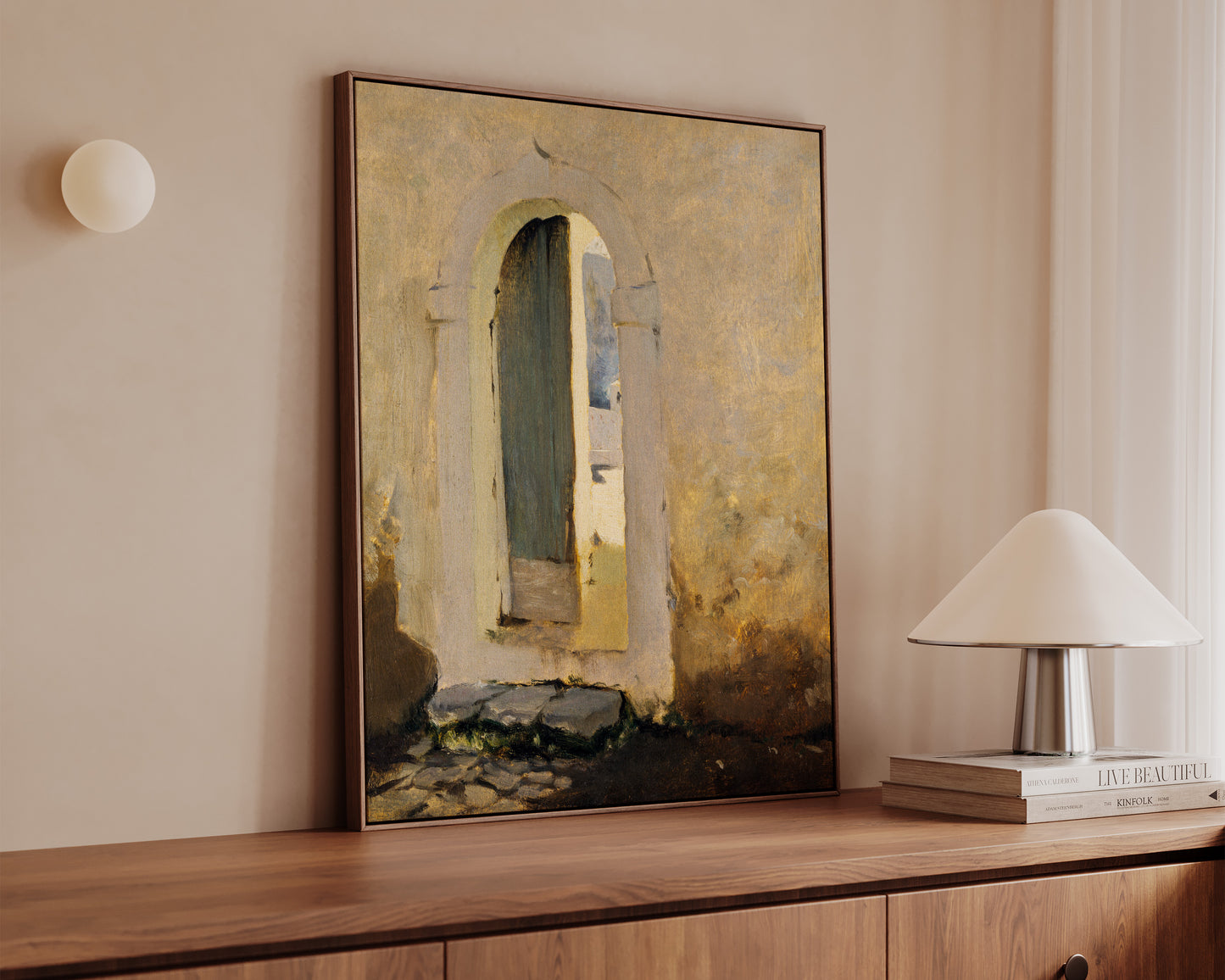 Doorway To Morocco Canvas