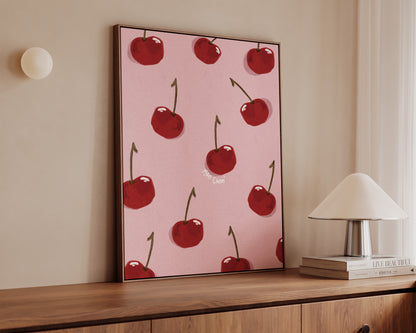 Pink Mon Cheri Canvas