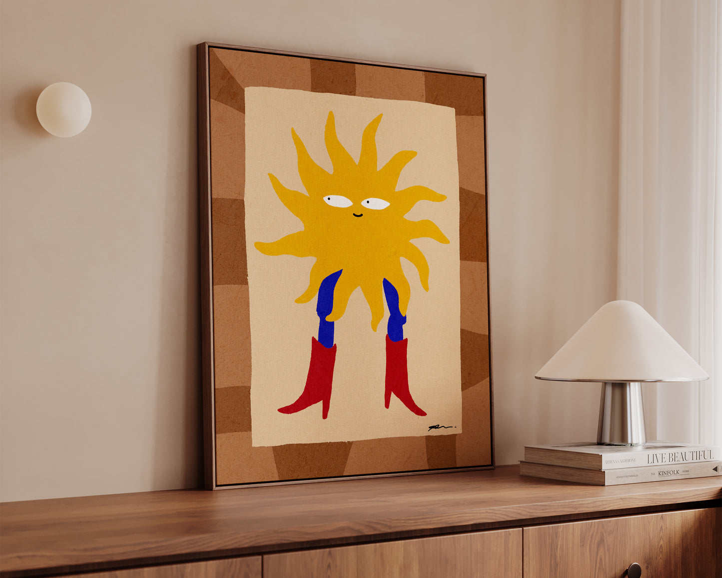 Sun Cowgirl Canvas