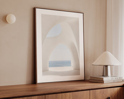 White Arches No. 2 Canvas