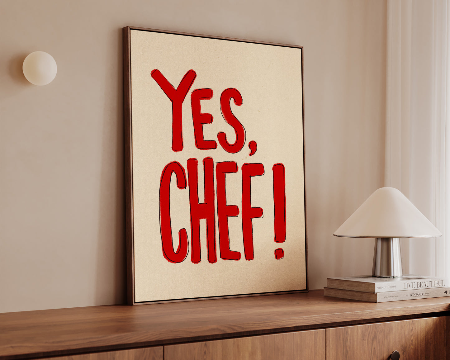 Yes Chef Canvas