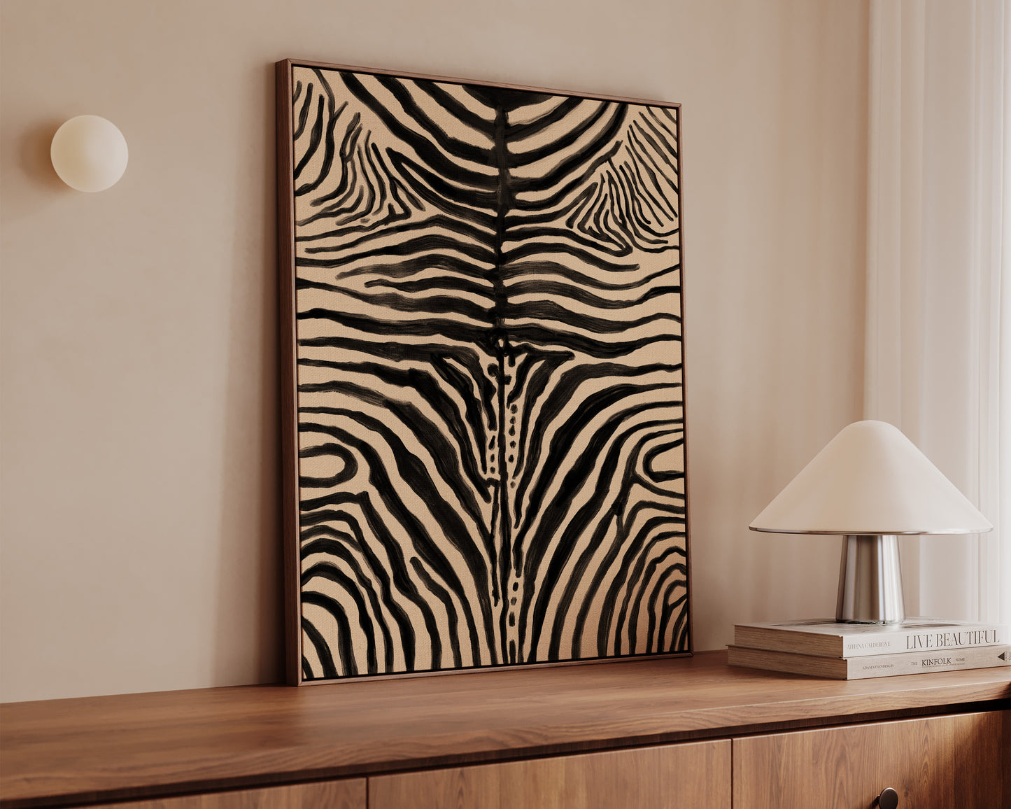 Zebra Print No. 2 Canvas