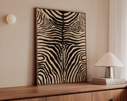 Zebra Print No. 2 Canvas
