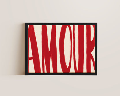 Amour Print