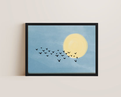 Flock Of Birds Print