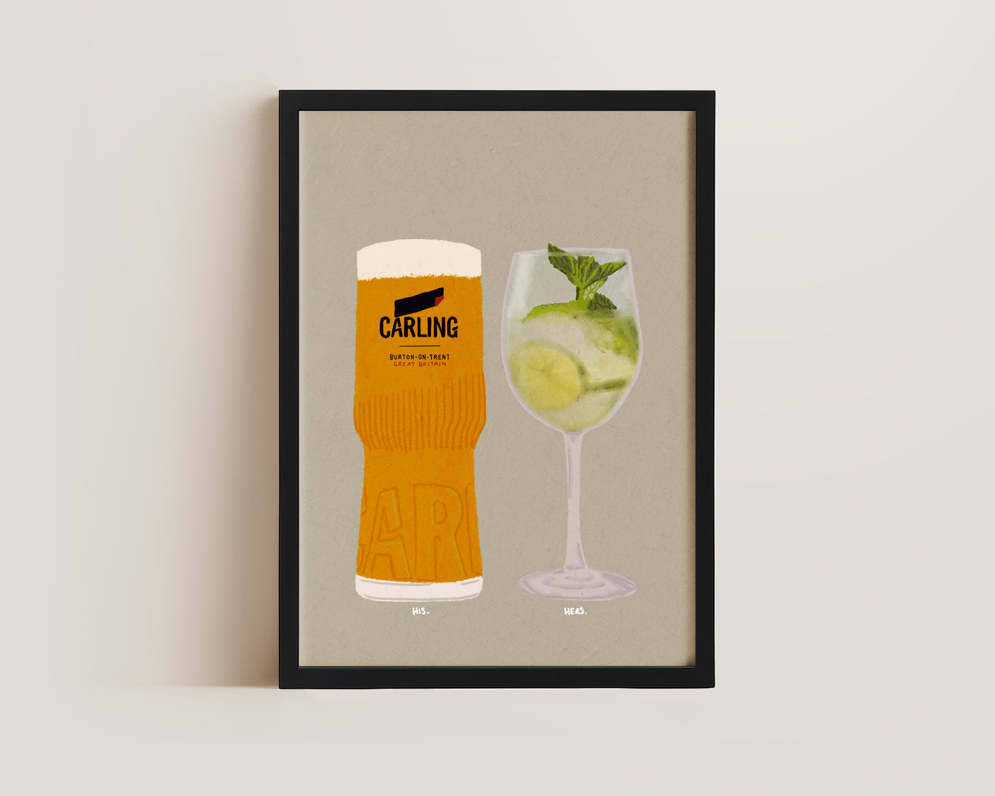 Carling & Hugo Spritz Print