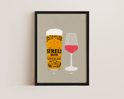 Estrella & Rose Print