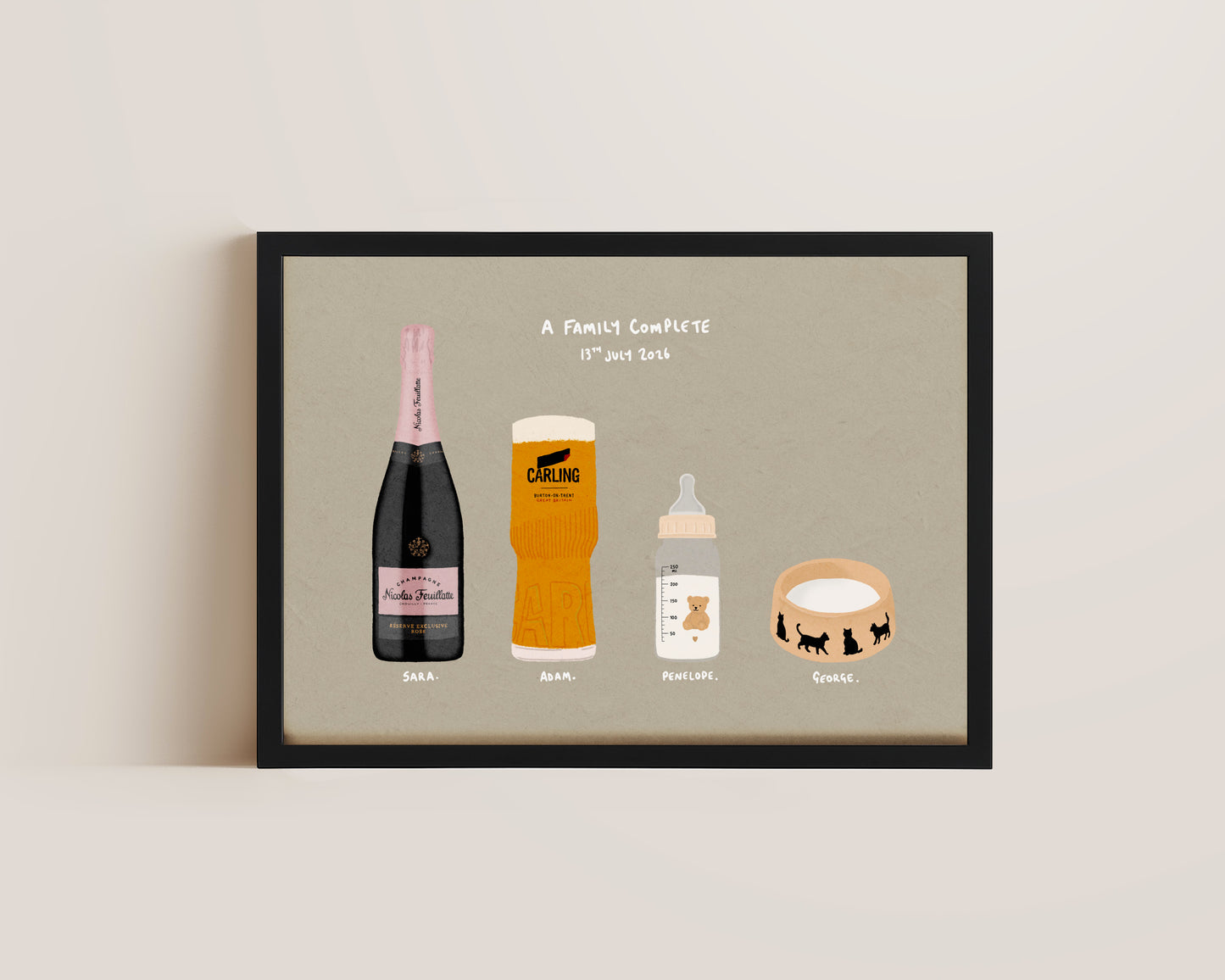 Custom Drinks Print