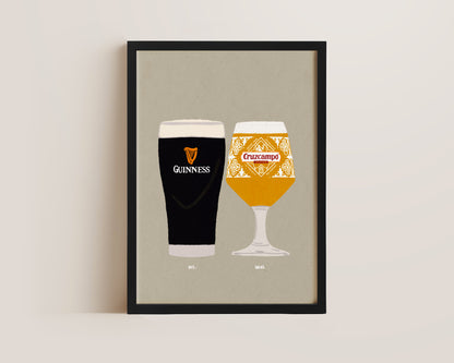 Guinness & Cruzcampo Print