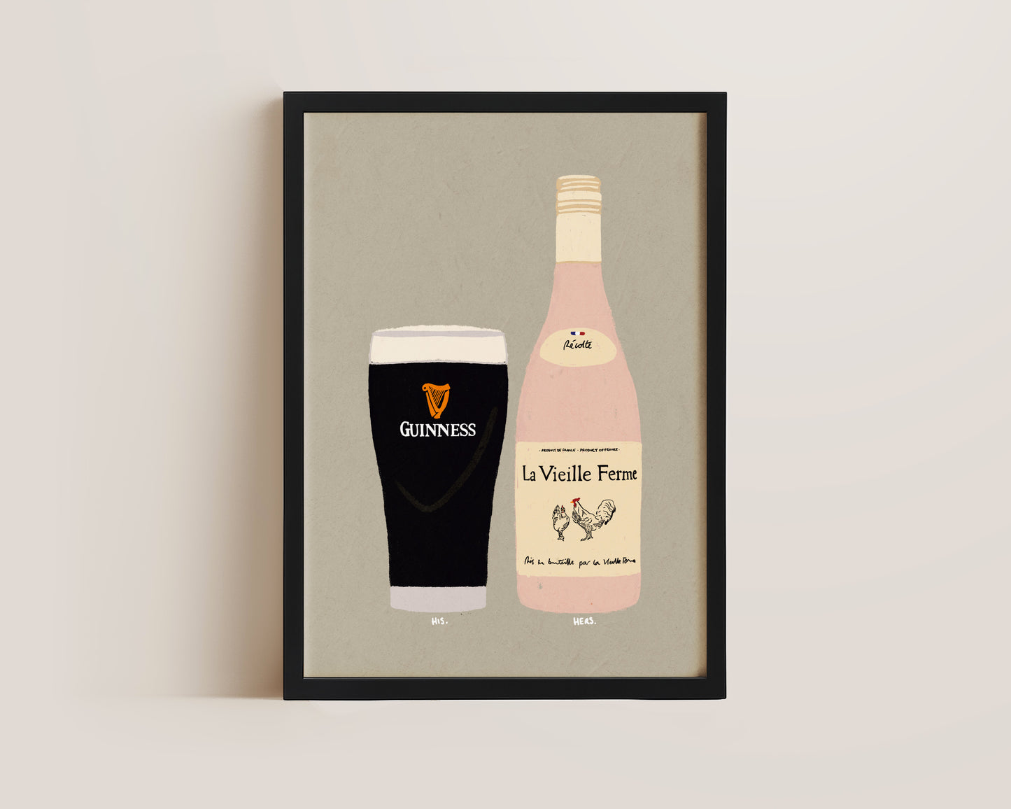 His & Hers Drink Print