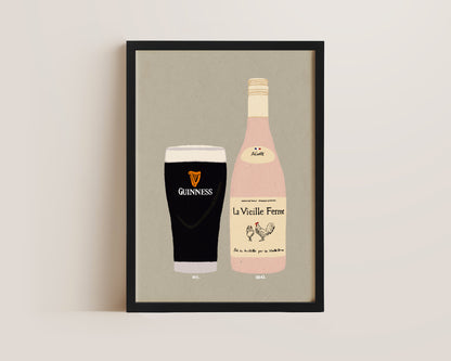 His & Hers Drink Print