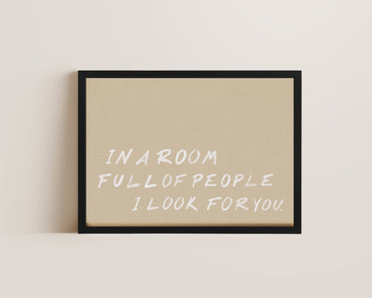 Room Of People Print