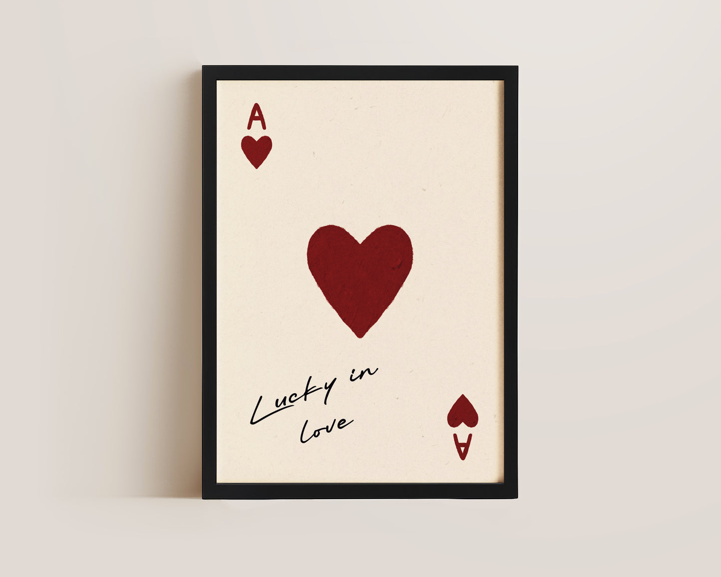 Lucky In Love Print